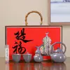 Teteras y Juegos de Té Culturales y Creativos de Gama Alta Celebración de Aniversario de Empresa Festival de Primavera Regalo de Negocio de Té de Lujo