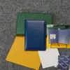 Porta pasaporte Goya Estuche para pasaporte pata de gallo Bolsa para documentos multicolor Bolsita para documentos Bolsa de almacenamiento Porta boleto de avión Porta tarjetas de presentación