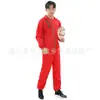 Casa de dinheiro de papel Halloween cosplaydali Dali adulto crianças macacão vermelho enviar máscara de palhaço