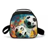 Bolsa de almuerzo portátil transfronteriza para hombres y mujeres, bolsa de cosméticos, bolsa de comida para viajes al aire libre, bolsa de almacenamiento, monedero, una pieza
