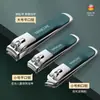 Set de herramientas de manicura plegables de precisión color verde oscuro, fabricado en Alemania, 10 piezas, incluyendo cortaúñas angulado, lima de uñas y herramientas para el cuidado de los pies