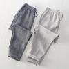 L8107 pantalones casuales para hombre lino transpirable pantalones rectos hombre (El inventario prevalecerá ante la única necesidad de contactar con el servicio de atención al cliente.)