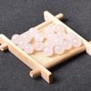 7A Hotan Xinjiang Kunlun calcedonia blanca cuentas sueltas cuentas redondas semiacabado DIY accesorios de joyería de cuentas de cristal materiales