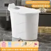 Banheira para Adultos Espessa, Banheira de Plástico para Uso Doméstico, Adequada para Apartamentos Pequenos, Banheira de Corpo Inteiro, Pode Ser Usada para Sentar