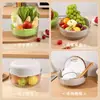 Lavabo de Verduras Multicapa, Cesta Coladora Redonda, Bandeja para Frutas Engrosada, Cesta Escurridora de Cocina, Escurridor, Cesta Escurridora de Frutas