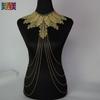 Meiximei Joyería de Cadena para el Cuerpo Oro Encaje Personalizado Moda Collar Cadena para el Cuerpo