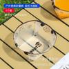 Utookii Tazón Plegable Portátil de Viaje Grado Alimenticio Resistente a Altas Temperaturas Silicona para Exteriores Bebé Niños Vajilla