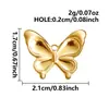 Pendente Cruzado Europeu e Americano de Aço Inoxidável com Planta Natural Animal Borboleta Girassol Pulseira Colar DIY Acessórios de Joias