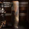 Jarrón de Piso Grande de Cerámica Estilo Chino Nuevo de Jingdezhen, Adorno para Jardín, Jarra de Cerámica Rústica con Aspecto Antiguo, Accesorio para Fotografía, Envío Gratis