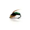 BLF Asas Amarelas Mosca Grande Luya Pop Robalo Carpa Capim Mosca Grande Mosca Gancho Dourado Azul Vermelho Verde Ishny
