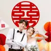 Casamento Personagem Feliz Adesivo Especial Arranjo do Quarto de Casamento Adesivo da Porta de Entrada Porta Quarto Casamento Desenho Animado Decoração de Janela