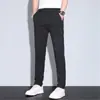 Pantalones Ligeros de Tencel Populares para Primavera y Verano Estilo Casual de Negocios para Hombre 2382