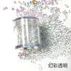 Pedra Cristal Colorida Transparente Cascalho Paisagem Micro Assimétrica Manicure DIY Cola Slime Material 15g