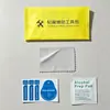 Kit de aplicação de protetor de tela, incluindo ferramentas de limpeza, para telefones e tablets; fornecimento direto da fábrica, atacado disponível