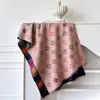 Cachecol de Inverno Novo com Estampa de Flores Pequenas Versátil Xale Moda Coreana para Menina Cachecol Longo Espesso Quente Feminino Mulheres