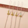 Nuevo nudo de flor de melocotón estilo chino y nudo Wenchang semiacabado, cordón tejido hecho a mano, colgante para marcapáginas DIY, decoración para mochila