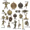 Accesorios de Joyería de Aleación DIY Colgante de Equipo Deportivo de Plata del Tíbet Colgante para Pulsera Llavero U094 Decoración