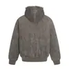 Nova Jaqueta de Algodão Masculina Street Style Inverno 2025, Cardigã com Tratamento Anti-Amasso, Casaco de Algodão com Capuz Jovem e Moderno 06