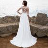 Vestido de Novia Largo Estilo Nuevo 2026, Corte Ajustado, Sexy, con Cola Pequeña, Bordado de Encaje, Vestido de Noche para Banquete, Elegante Vestido de Boda