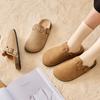 Birkenth para Padres e Hijos 2025 Nuevo Estilo Ropa de Abrigo Pantuflas Retro Holgadas Moda Femenina Birkenth de Punta Cerrada para Niños Medianos y Grandes