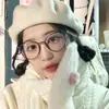 2026 Nuevo Modelo Armazones para Gafas Ultra Ligeros Tr90 Estilo Coreano Gafas sin Graduación Armazones para Gafas Ovalados Retro con Remaches Anti Luz Azul