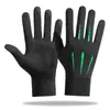 Guantes de Protección Solar para Hombre Verano Delgados con Dedos Expuestos Seda de Hielo Para Conducir Montar Fugas Dos Dedos Pesca Luya Para Llevar Medio Dedo Verano