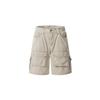 Retro Americano Ambiente de Calle Lavado Multibolsillos Pantalones Cortos Cargo Unisex Verano Cinco Puntos Casuales Tendencia Ins
