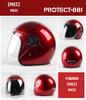 Capacete não de motocicleta carro elétrico outono e inverno quente meio capacete feminino masculino carro a bateria capacete de segurança atacado universal quatro estações