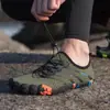 Zapatos de playa de cinco dedos para exteriores, zapatos para flotar, nadar y hacer snorkel, zapatos antideslizantes para vadear y seguir arroyos, zapatos de yoga, zapatos para seguir arroyos