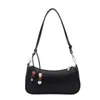 Bolso de hombro retro, moderno, nueva colección otoño 2026, bolso cruzado simple tipo dumpling, estilo coreano, alto valor estético, bolso de hombro para mujer