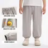 [100% Algodón Puro] Pantalones Antimosquitos para Niños, Pantalones Largos Casuales Frescos de Verano para Niños Pequeños y Medianos, Nuevo Estilo de Verano, Al por Mayor en Stock