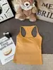 Camisola Dopamine I-Back Ajuste Delgado Capa Base Versátil Top Estilo Francés Nuevo Primavera/Verano para Mujer