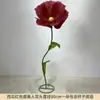 Flores de Papel de Papoula Artificial Gigantes para Decoração de Vitrine, Arranjo de Shopping, Celebrações de Casamento e Grandes Exposições Florais