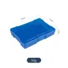Caixa de plástico caixa de armazenamento de joias retangular transparente com tampa caixa de PP caixa para máscaras caixa com trava 4x 6 polegadas Amazon