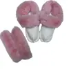 Forro de Zapatos de Cueva Puff con Forro de Lana Felpa Cálido Cubierta de Algodón Invierno Otoño e Invierno Engrosado Desmontable Forro de Algodón