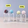 Ferramenta Essencial Portátil de Viagem 30ml, Refil de Perfume de Luxo 50ml Borrifador de Névoa Fina Frasco Vazio de Grande Capacidade