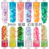 Lentejuelas de Mariposa para Uñas Color Mágico Transparente Set de 12 Colores Joyería para Uñas Gotas de Pegamento Hechas a Mano Explosiones Transfronterizas de Amazon