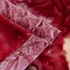 Manta Raschel Espessa de Inverno com Forro de Lã Cobertor para Cochilo Lençol de Cama Pessoa Quarto de Dormitório Estudante Colcha de Coral Flannel