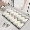 Oferta Especial Tapete de Banheiro Absorvente Antiderrapante com Flocagem Transfronteiriça Tapete de Entrada Tapete para Quarto de Casa Varanda