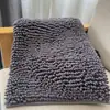 Tamaño grande, envío gratis, alfombrilla de chenilla de color liso para el suelo, alfombrilla absorbente para el baño, alfombrilla para los pies del hogar, alfombrilla para la puerta de la cocina y el dormitorio