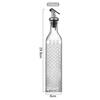 Garrafa de óleo de bico de abertura e fechamento automático de vidro transparente à prova de vazamentos garrafa de molho de soja de cozinha doméstica garrafa de tempero de pote de vinagre grande