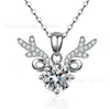 Moda Coreana y Japonesa Anillo de Compromiso de Diamante de Seis Garras Micro-Incustado Ocho Corazones y Ocho Flechas para Toda la Vida, Anillo Galaxia Deslumbrante, Venta Directa del Fabricante