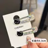 Grampo de Cabelo Exquisito Coreano Cheio de Diamantes Gatinho Fofo 2025 Novo Grampo para Mechas Laterais da Testa Acessórios de Cabelo para Menina