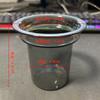 Filtro de té de vidrio para hojas de té de punto de fábrica, tapa de vidrio, inserto, separador de té, Taza de la feria de la montaña Xizang, juego de té kung fu
