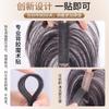 Aplique de Cabelo para Mulheres para Cobrir a Linha do Cabelo, Cabelo 100% Natural, Fofo e Volumoso, Coroa Alta, Aplique Leve para Linha do Cabelo