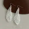 Diseño de Nicho, Estilo Simple y Genial, Retro, Moda de Alta Gama, Nuevos Pendientes de Plumas, Versátiles, Dale a tu Novia un Buen Look
