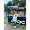 Roupa Externa Plus Size Retrô Americano Estilo Japonês e Coreano Moletom com Capuz Feminino Estampado Moda Estilo Coreano