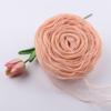 Fábrica atacado net Red Pearl Crystal fishtail fio Snow yarn ribbon buquê de flores caixa de presente embalagem fita