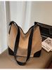 Bolso de Tendencia de Moda Nicho Versión Coreana Verano 2025 Transfronterizo Gran Capacidad Estilo Casual Lazy Tote de Hombro Único Bolso Grande