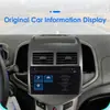 Adequado para Modelos 11-15 do Chevrolet Aveo, Sistema de Navegação Android com Tela Grande com Carplay Sem Fio